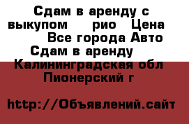Сдам в аренду с выкупом kia рио › Цена ­ 1 000 - Все города Авто » Сдам в аренду   . Калининградская обл.,Пионерский г.